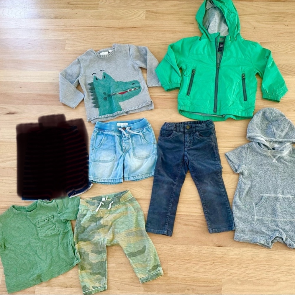 Toddler boys clothing bundle 2t and 18-24m - Zara, crewcuts, Boden, gap etc